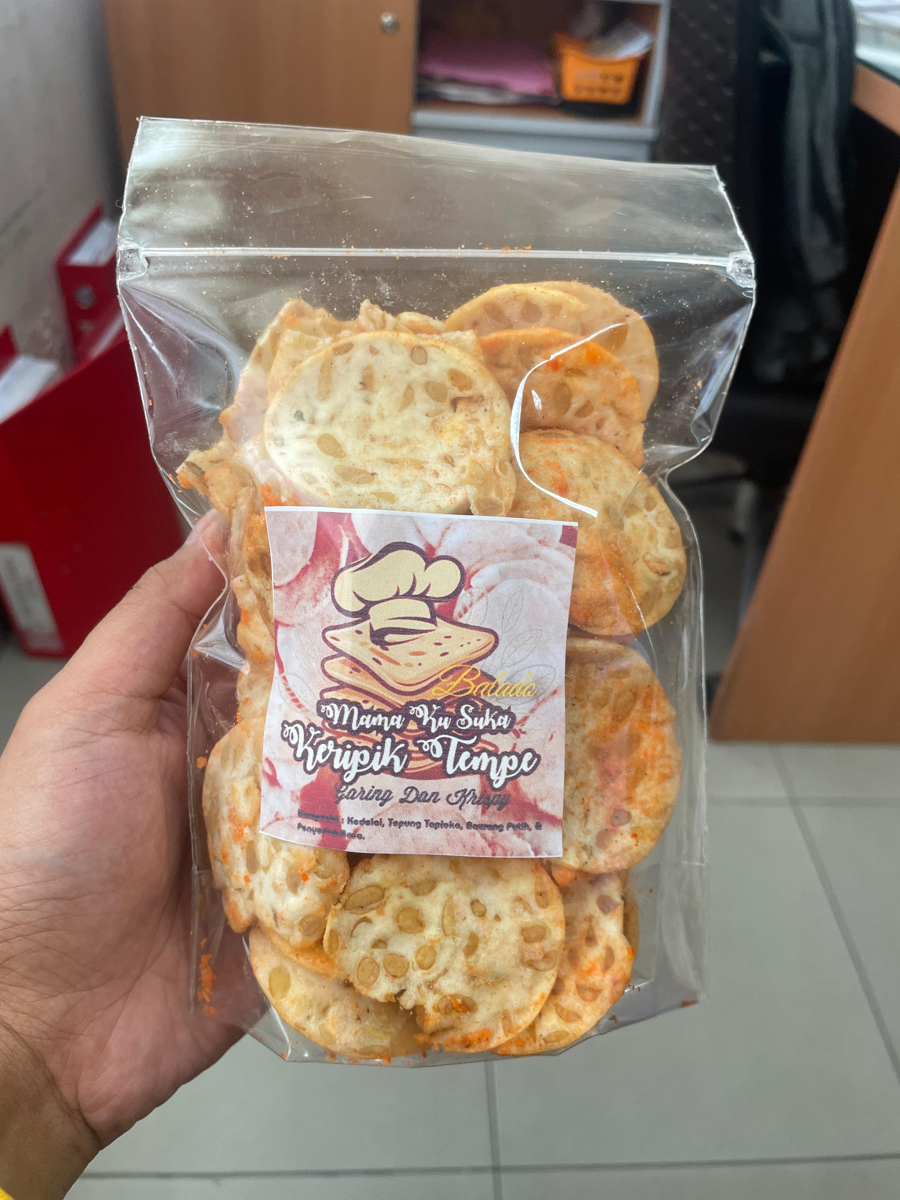KERIPIK TEMPE BALADO