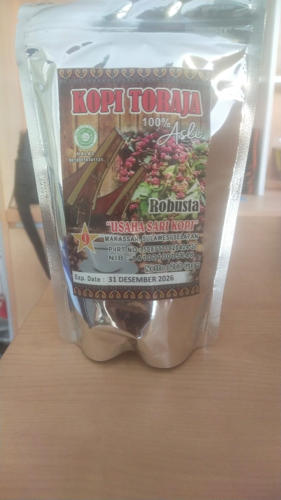 KOPI BUBUK SIMBUANG ASLI TORAJA