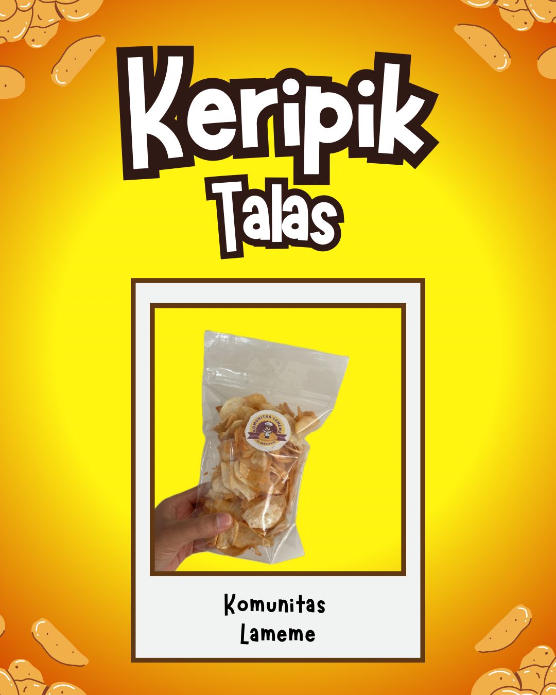 KERIPIK TALAS LAMEME