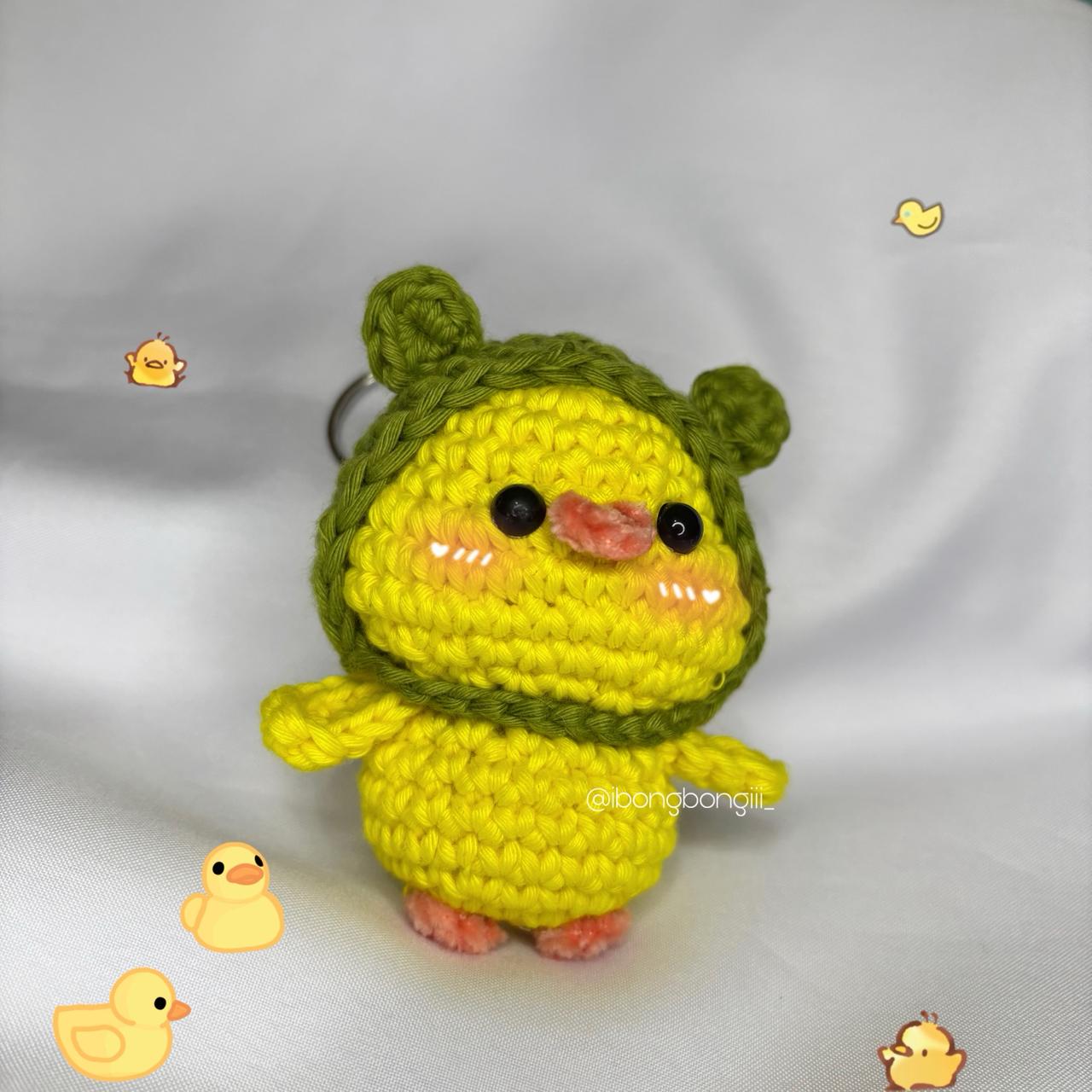 Gantungan Rajut Bebek