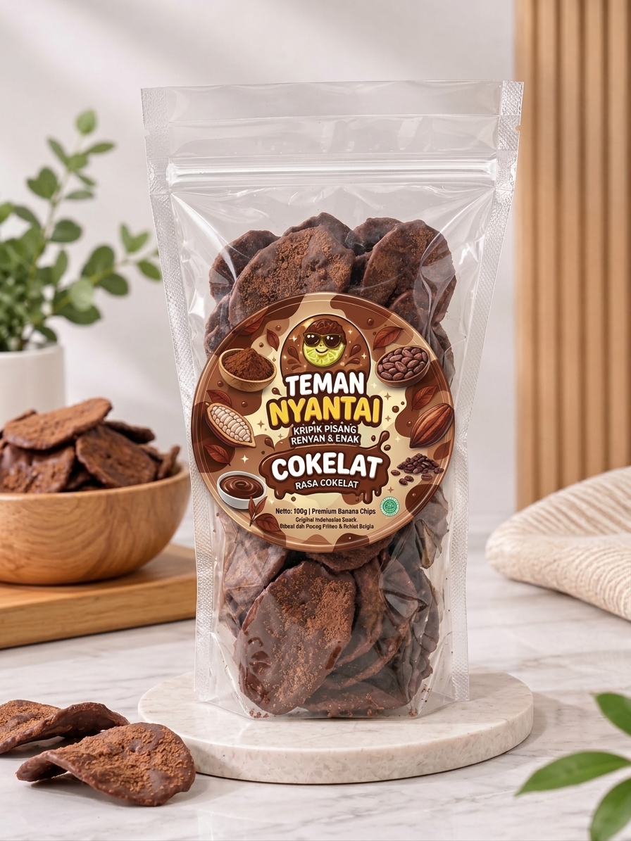 Keripik Banana Boom Coklat
